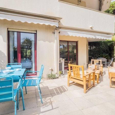 3P Garden-Level Apartment Residence With Pool Cannes Eksteriør billede