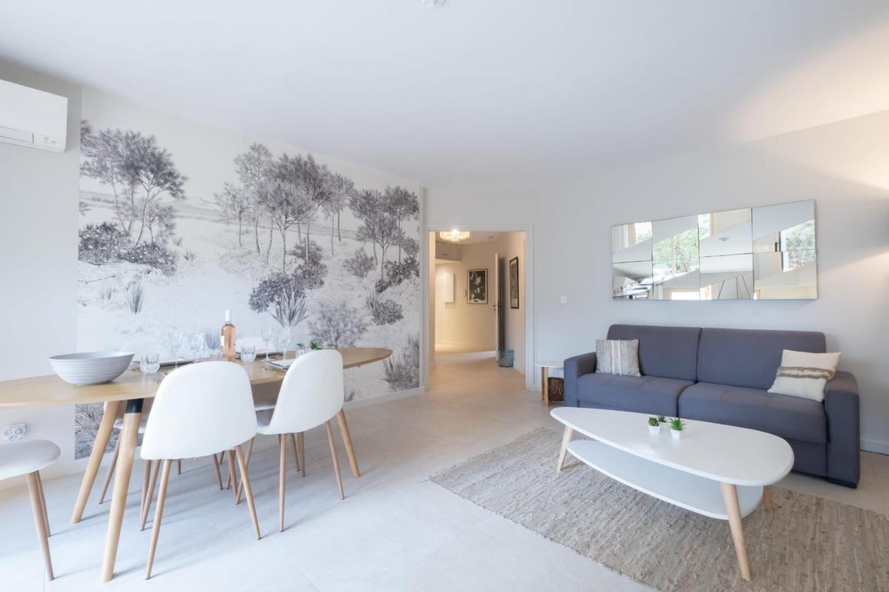 3P Garden-Level Apartment Residence With Pool Cannes Eksteriør billede