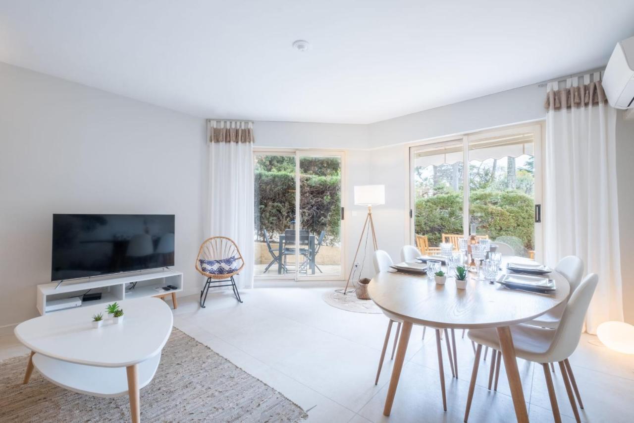 3P Garden-Level Apartment Residence With Pool Cannes Eksteriør billede