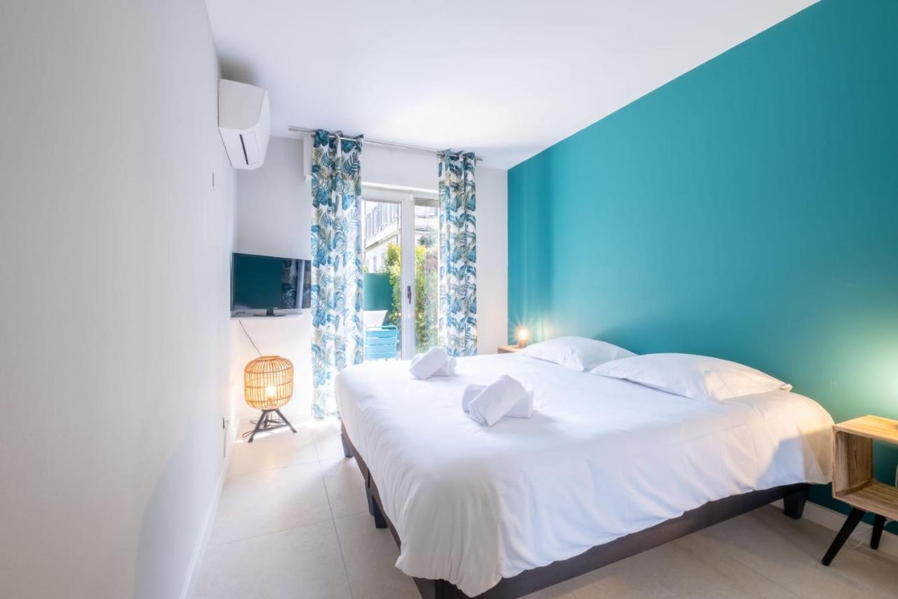 3P Garden-Level Apartment Residence With Pool Cannes Eksteriør billede